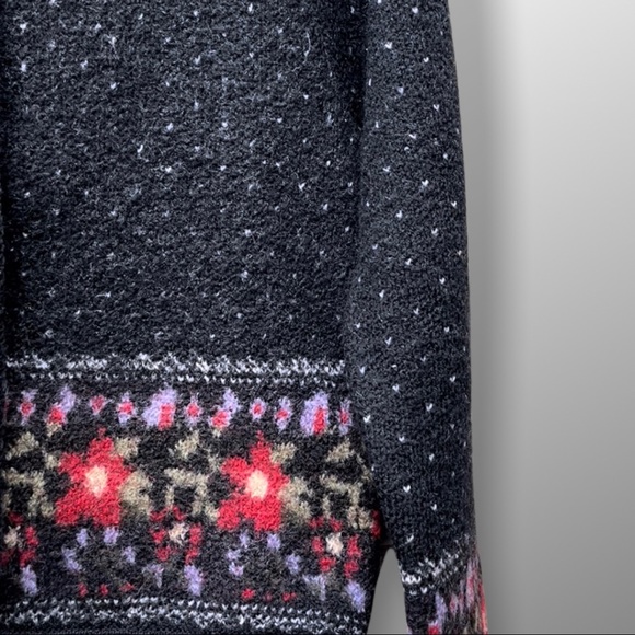 1980’s Vintage Tally-Ho Creations Boiled Wool Cardigan - Picture 3 of 11